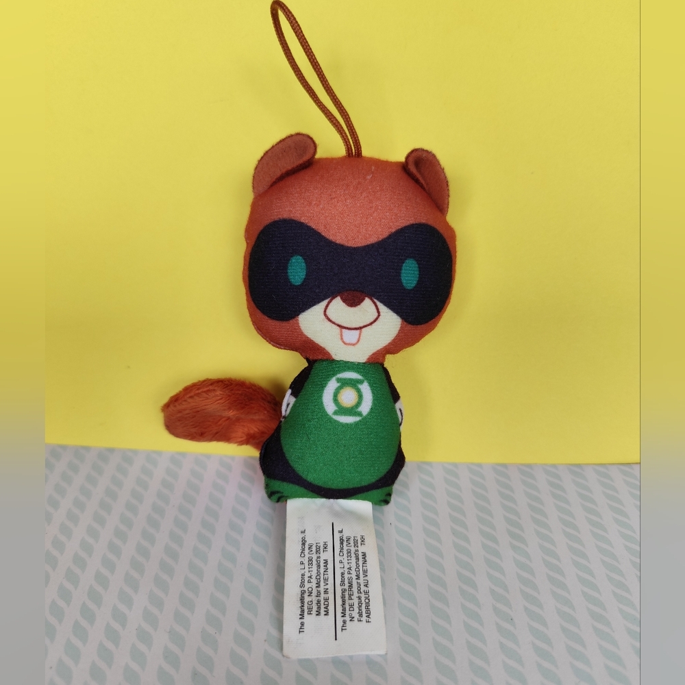 McDonald's Happy Meal DC Super Pets Plush Toys Chip the Squirrel
